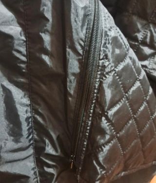 Cazadora moto verano negra.
Marca Reissa.