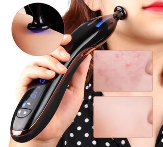 Acne Meter -
Lápiz de plasma de luz azul