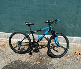 Bicicleta Rockrider 24" como nueva