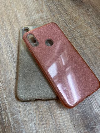 Custodie per Xiaomi Redmi Note 7 - Rosa e argento