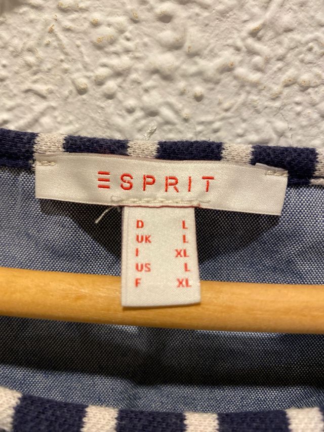 Vestido rayas Esprit XL