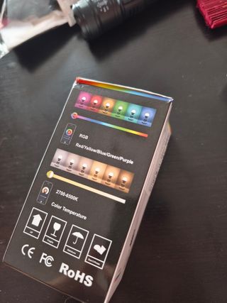 Bombilla inteligente RGB 2700-6500K