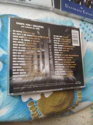 3 CDs Rock & Roll: 2 recopilatorios ( 1 doble)