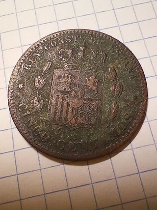 Moneda 2 Maravedies 1829