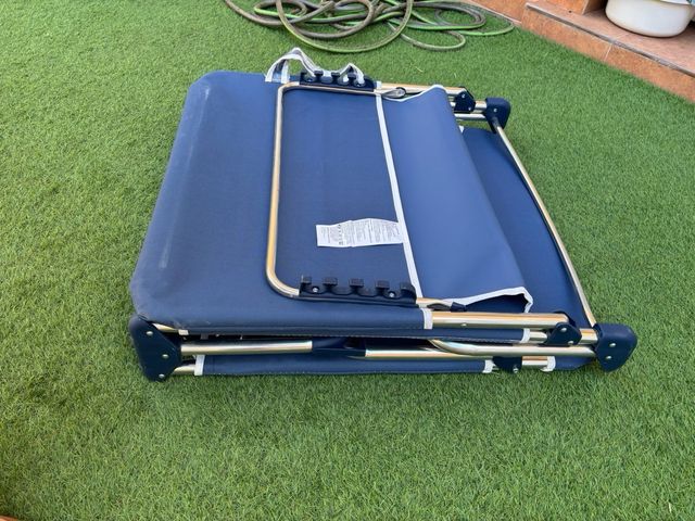 Hamaca Plegable Azul