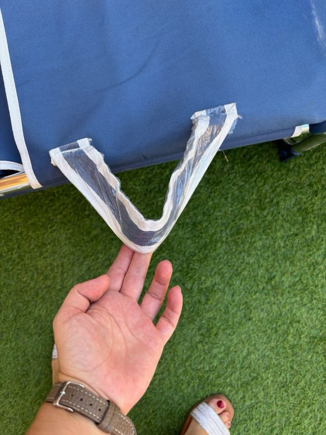 Hamaca Plegable Azul