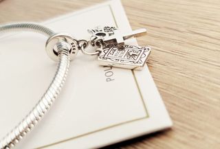 Charm Biblia, Cruz, Ángel para pulsera Pandora 