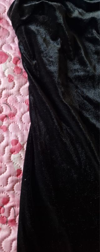 Vestito sera nero paillettes