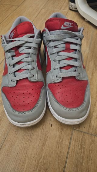 Nike Dunk - Scarpe Uomo Grigio/Rosso