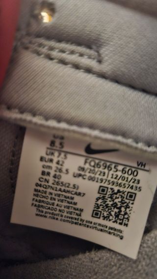 Nike Dunk - Scarpe Uomo Grigio/Rosso
