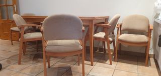 Mesa Comedor + 6 Sillas