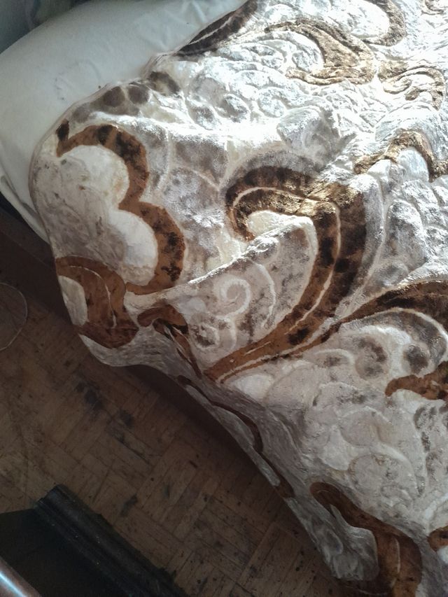 Trapunta Matrimoniale Beige e Marrone