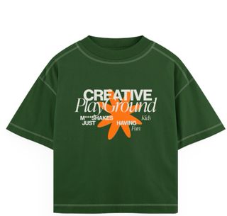 Camiseta Milfshakes x Creative Playground - Verde 