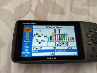 GPS Garmin 276Cx - GPSMAP  tiene cargador  