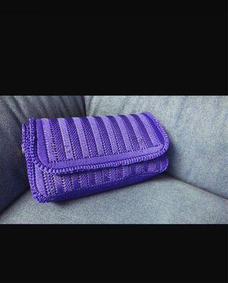 Borsa a tracolla blu