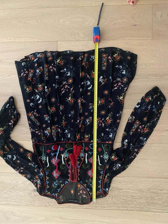 Vestito corto floreale Zara