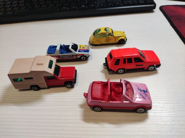 5 auto d'epoca di Mira, Guisval e Majorette