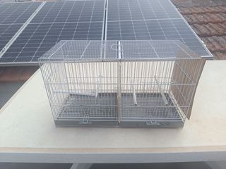 4 jaulas de 60 x 30 x30 blancas