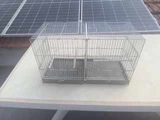 4 jaulas de 60 x 30 x30 blancas