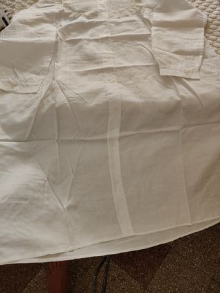 Abito  antico bianca ricamata della nonna 