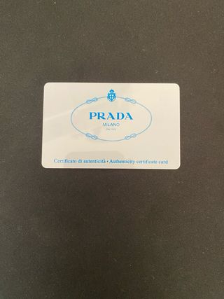Portacarte Prada - Nero