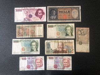 Lotto Banconote Italiane per Lire 71.000