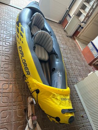 Kayak inflable 2 plazas