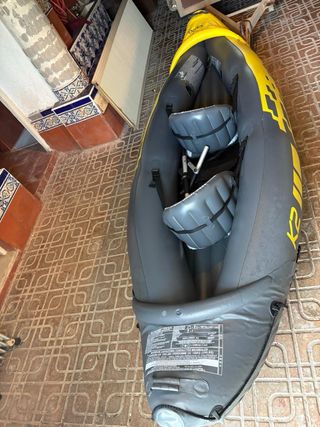 Kayak inflable 2 plazas