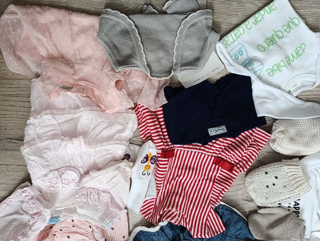 Lote de ropa de bebé niña 3-6 meses