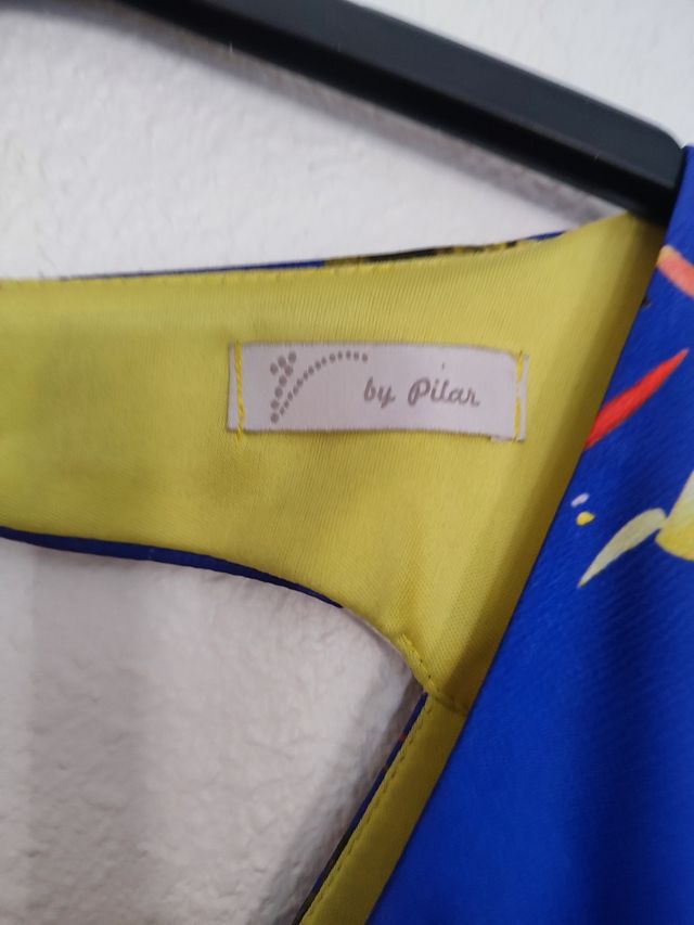 Vestido floral morado