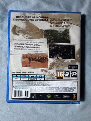 Uncharted: Coleccion Nathan Drake PS4