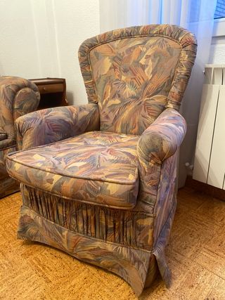 2 Sillones orejeros - Multicolor