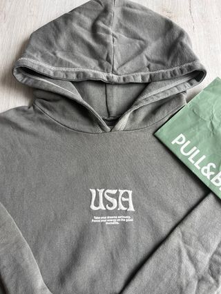 PULL&BEAR sudadera USA TM vintage como nueva 
