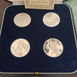 4 #Medaglie Argento Olimpiadi Seul 1988 cimelio
