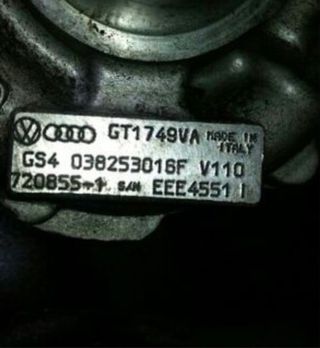 Turbo Garret 1.9 TDI 130cv