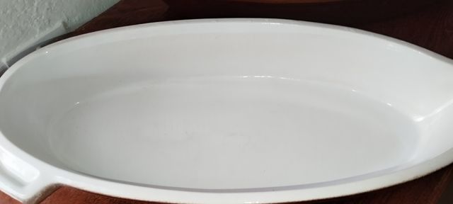 2 teglie da forno ovali vintage