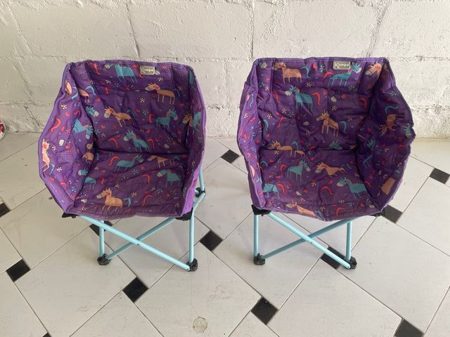 2 Sillas Plegables Infantil Kampa