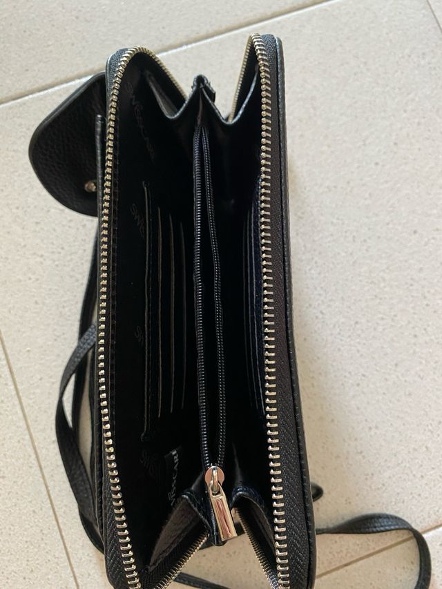 Borsa a tracolla Swisscare nera