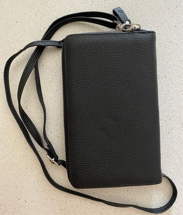 Borsa a tracolla Swisscare nera