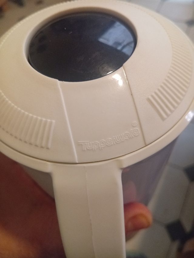 Jarrita térmica Tupperware beige