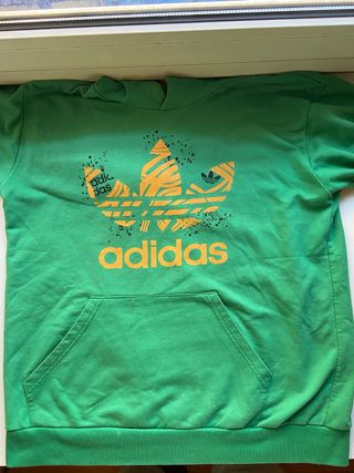 Sudadera Adidas Verde Talla S