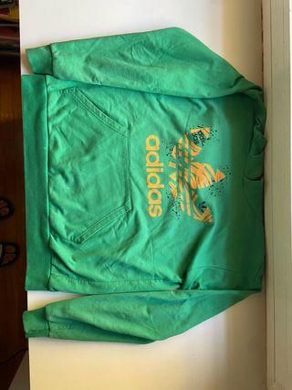 Sudadera Adidas Verde Talla S