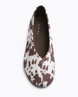 Bailarinas estampado vaca