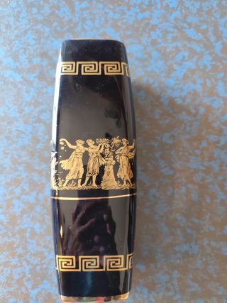 Vaso Ceramica Greca Nero Oro