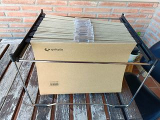 Bastidor Archivador metálico + carpetas Grafoplas