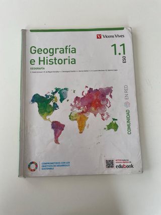 GEOGRAFIA E HISTORIA 1 (1.1-1.2)(COMUNIDAD EN RED)
