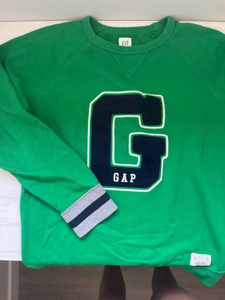 Sudadera GAP verde Talla L