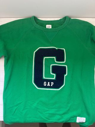 Sudadera GAP verde Talla L