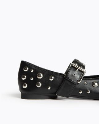 Bailarinas negras tachuelas
