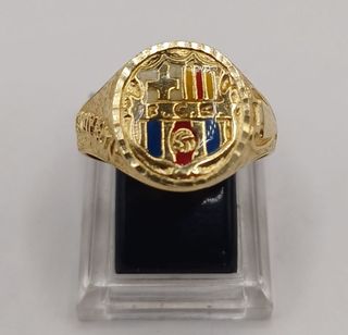 Sello FC Barcelona oro 18k, 6,59gr. Ref. G-986.